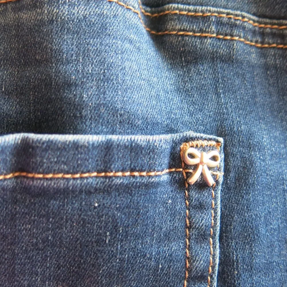 Nanette Lepore Belle High Rise Slim Straight Jeans *NWT* Size 22 Women Blue Plus